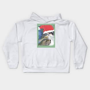 Christmas kookaburra Kids Hoodie